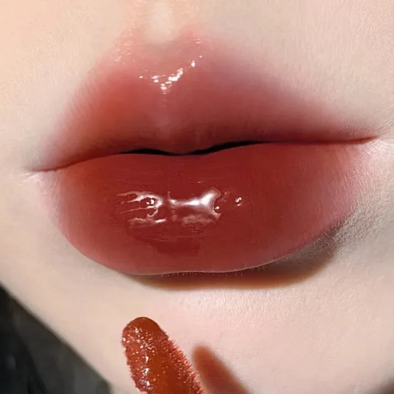 Herorange brilho labial hidratante, textura aquosa, lábios de vidro rechonchudos, longa duração, não seco, maquiagem diária — image 12