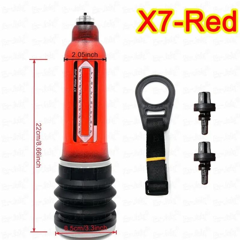 X5 X7 X9 Male Enlargement Penis Extender Stretcher Edge System Sex Toys for Men Penile Pump Enhancer Strap Kit Male Masturbator
