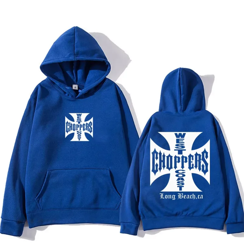 Paul Walker West Coast Choppers Hoodie Erkek Kadın büyük boy Moda Üst hip hop Giysileri Polar Uzun Kollu vintage Kazak