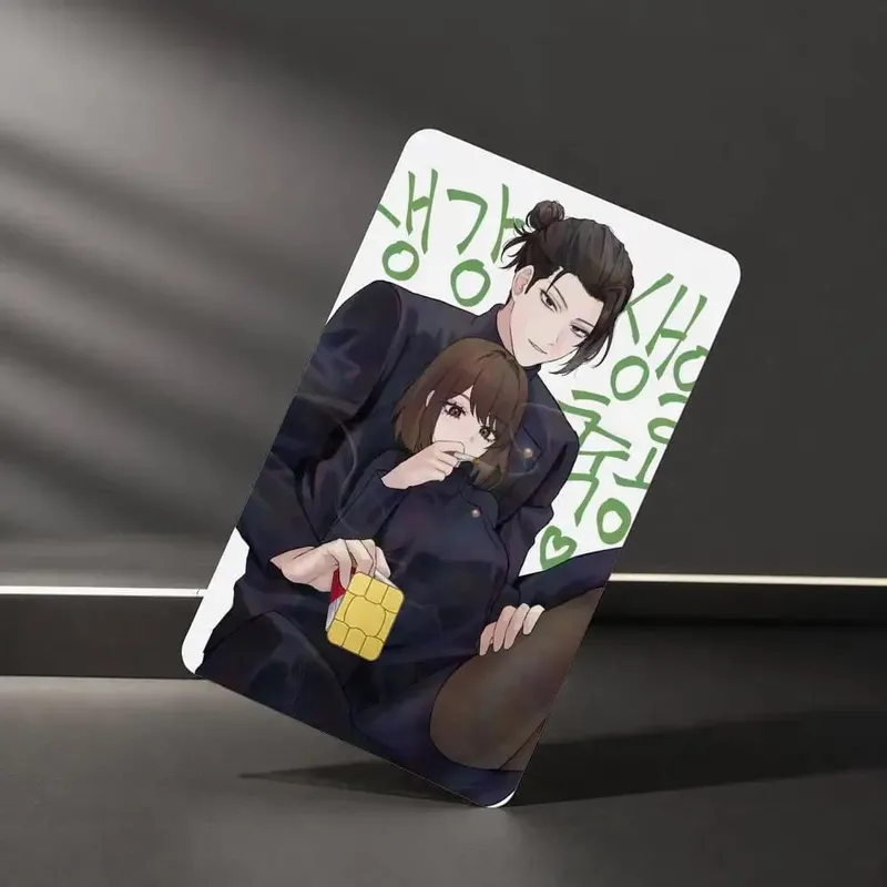 GetoShoko S-Suguru Geto S-Shoko Ieiri Sticker Film Tape Skin for Credit Card Debit Card Waterproof Stickers — image 11