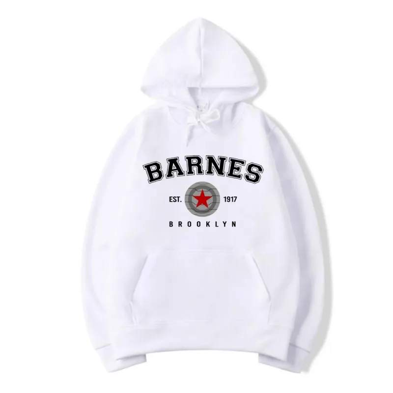 Vintage Barnes 1917 Hoodie Bucky Barnes Winter Soldier Hoodies Women Hooded Sweatshirt Tv Show Inspired Pullovers Superhero Tops — image 6