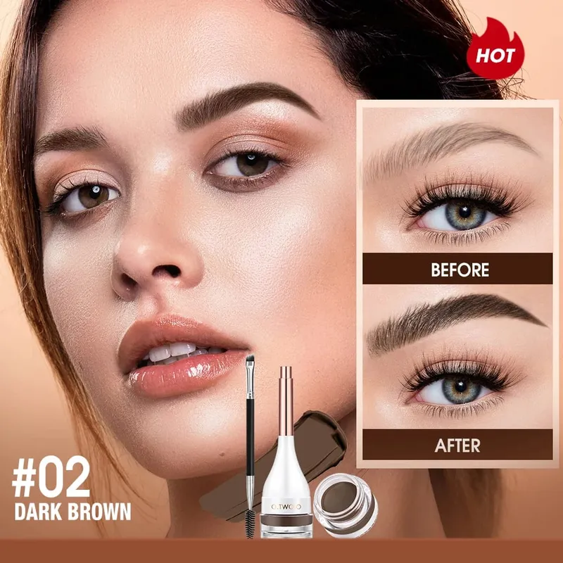 O.TW O.O-Juego completo de maquillaje, máscara resistente al agua, delineador de ojos, base, crema BB, cojín de aire, corrector, lápiz labial, primera capa facial, conjunto de cosméticos