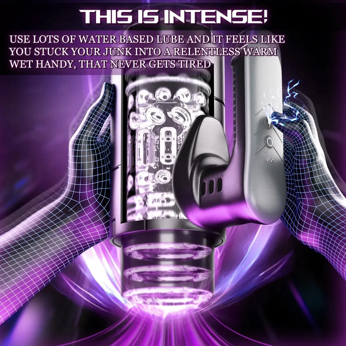 Masturbator For Men Automatic Telescopic Silicone Vagina Masturbation Anal Blowjob Oral Pussy Stimulator Sex Toys Adult Goods — image 4