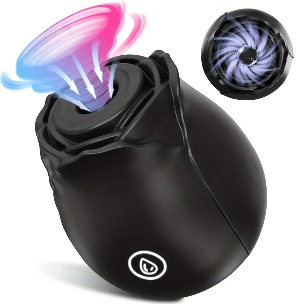 Rose Toy Sucking Vibrator for Women Clitoral Vibrator Nipple Stimulating with 10 Mind-Blowing Modes G Spot Massager Sex Toys — image 1