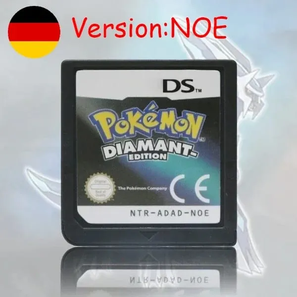 Pokemon Series DS Game Cartridge Diamond Platinum Pearl HeartGold SoulSilver Svart Vit Flerspråkig för NDS/2DS — image 21