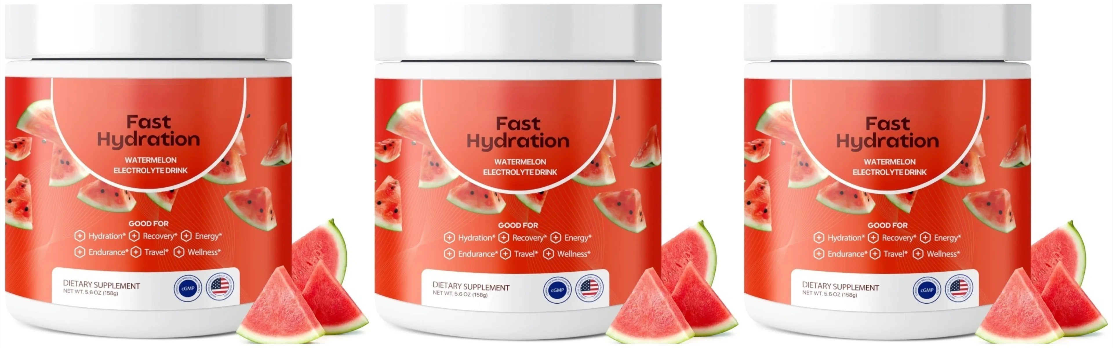 Electrolyte Supplements Watermelon Flavor Sugar Free Hydration Mix with Sodium Potassium Magnesium Calcium Travel Jar — image 9