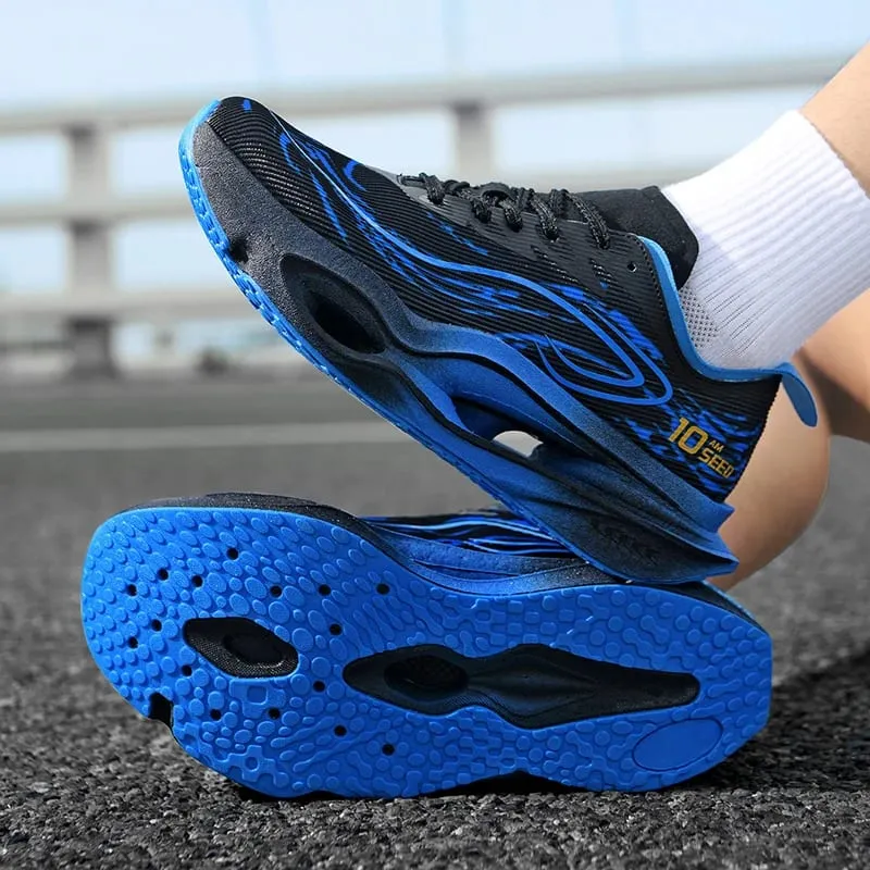 Comfortable Marathon Men Running Shoes Carbon Board Speciality Sports Breathable Lightweight Women's Athletic Sneakers Autumn — image 5