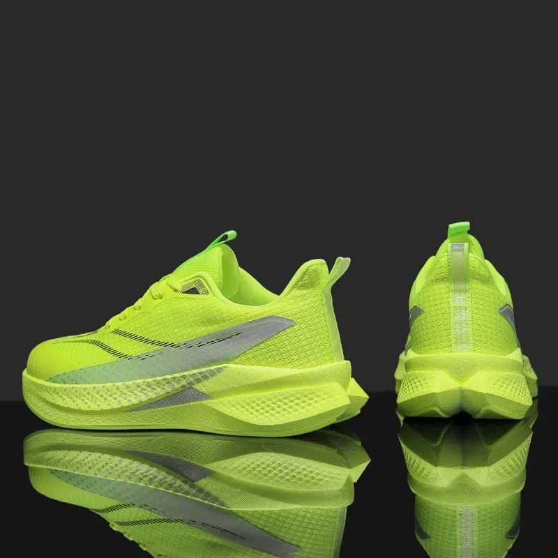 Men Carbon Plate Running Shoes Breathable Women Athletic Tennis Sneakers Cushion Sport Trainers Outdoor Marathon Jogging Shoes — image 7