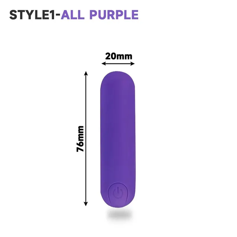 Uppladdningsbart minivibrerande ägg G-punkt klitorisleksak för flickor Vaginastimulator Mastubator Dildo Vibrator Sexleksaker för kvinnor — image 9