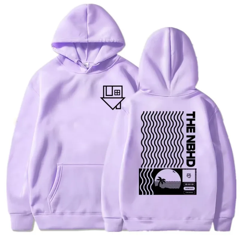 Album Wiped Out Printing Hoodies NBHD The Neighbourhood Band Sweatshirts LongSleeve Hooded Pullovers environmental protection — image 28