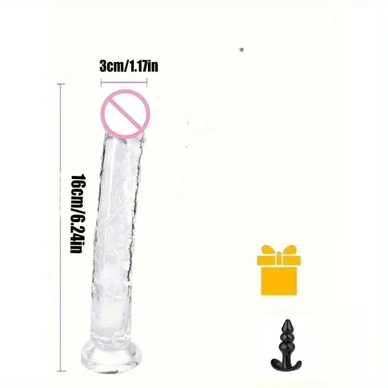 Dildo Hitam Realistis Murah 6 Ukuran Cangkir Isap Penis Penyumbat Pantat Kontol Panjang G Spot Anal Vagina Masturbasi Mainan Seks Dewasa untuk Wanita — image 14