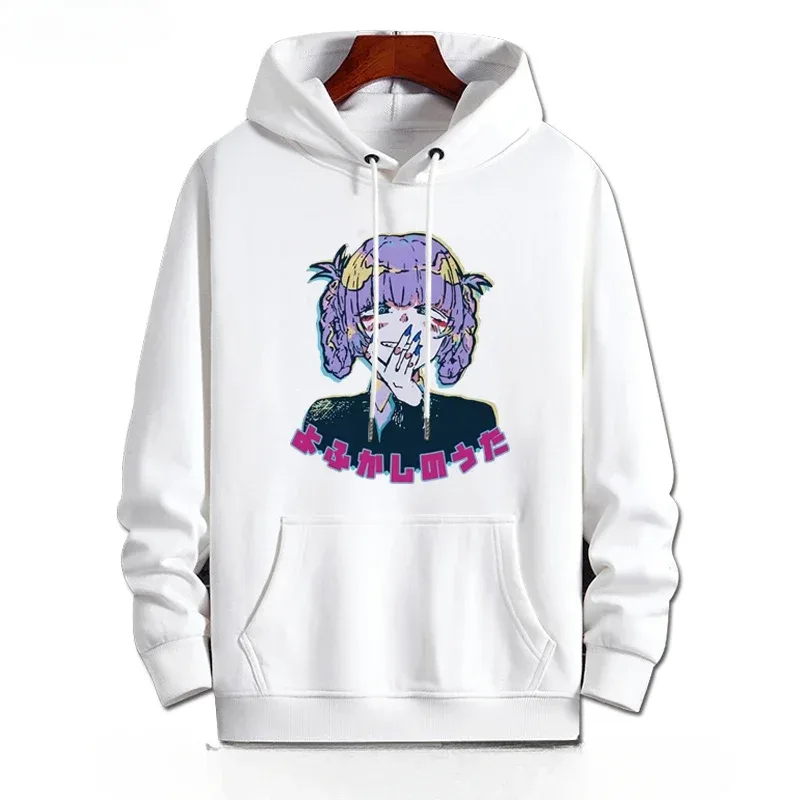 Y2K Anime CALL OF THE NIGHT Nazuna Nanakusa Grappige Hoodie Hip Hop Grafische Sweatshirts Poleron Hombre Streetwear Harajuku Tracksui