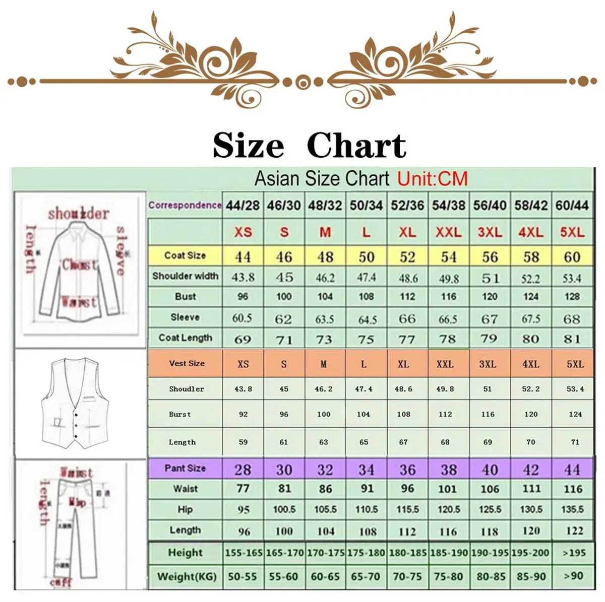 Luxury Jewelry Diamond Men Suits 2 Pieces Sets Wedding Groom Tuxedos Double Breasted Blazers Slim Fit Customized Ropa Hombre — image 6