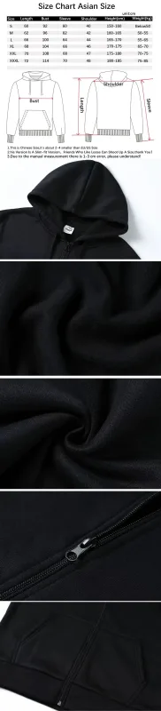 Forward Observations Group Graphi Zip Up Hoodie Fashion Skeleton Gothic Sportwear Men Women Fleece Loose Jackets Streetwear Male