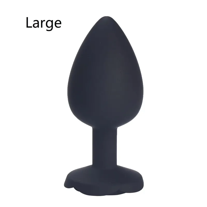 Rose Flower Silicone Anal Beads Butt Plug Set Small Medium Large Anal Plug Jewelry Anal Trainer Dildo Anus Sex Toy Men Women Gay — image 13