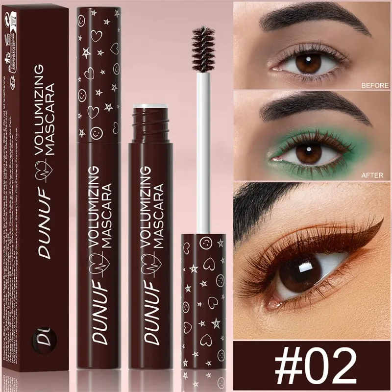 Colorful Eyelash Mascara 5D Silk Fiber Volume Curling Lengthening EyeLashes Extension Purple Blue White Waterproof Eye Makeup — image 12