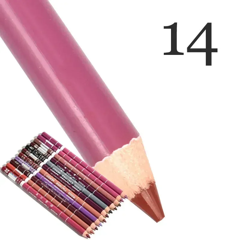 28Color Antifouling Lip Liner Professional Lipstick Pen Precise Waterproof Lip Outline Pencil Lip Makeup Lasting Eyeliner Creamy — image 28