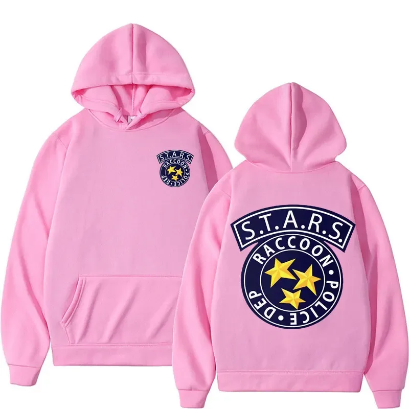 Limited Resident Evil Logo Graphic Hoodies Men's Harajuku Y2k Long Sleeve Sweatshirts Male Fashion Cool Casual Hoodie Streetwear — image 4