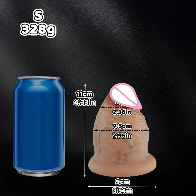 5 Sizes Silicone Dildos Butt Plug Thick Anal Plug Realistic Huge Thick Dildo With Suction Cup Adults Toys Sex Toys For Women Man — image 11
