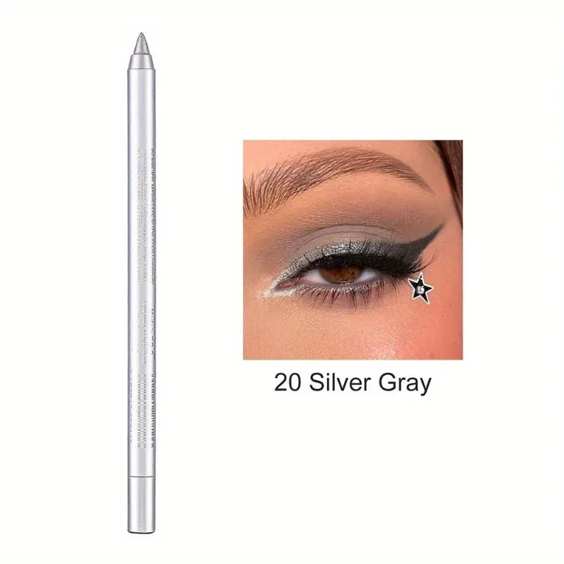 17 สี Pearlescent ดินสออายไลเนอร์สีสันสดใสกันน้ำ Long-Lasting Matte Smooth สวมใส่อายแชโดว์อายไลเนอร์ปากกาแต่งหน้า — image 22