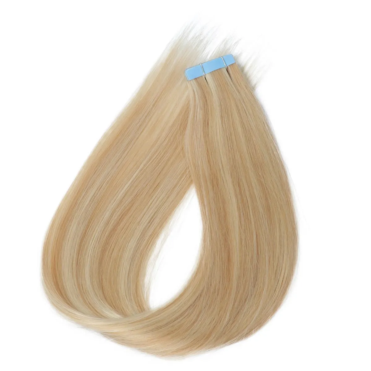 Tape in Hair Extensions Human Hair 12-20 Inch 30g 20pcs Skin Weft Seamless Tape in Real Remy Straight Hair for Women Daily Use