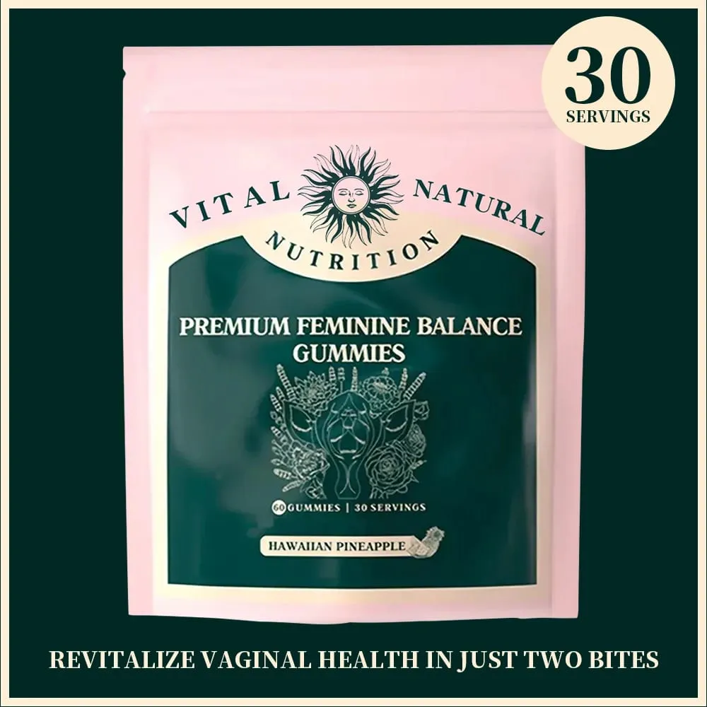 Vital Source Feminine Balance 구미 60개 잘 팔리고 있습니다 여성이 선호하는 선물 - 하와이 파인애플 — image 1