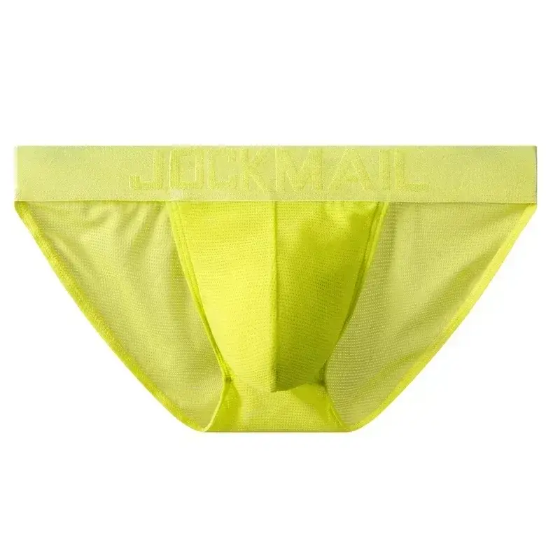 Cuecas masculinas cuecas de malha de náilon secagem rápida cuecas de biquíni deslizamento masculino tanga cuecas jockstrap gay — image 17