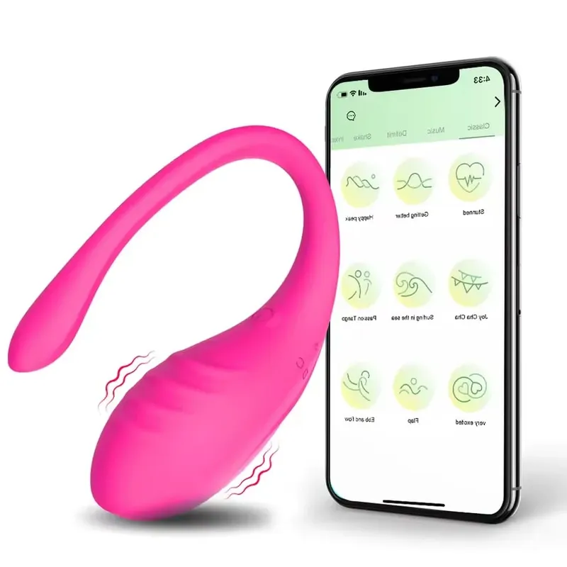 Wearable Women Egg Vibrator Wireless App Control G Spot Vaginal Stimulator Anal Vibrating Massager Sex Toy for Couples — image 10