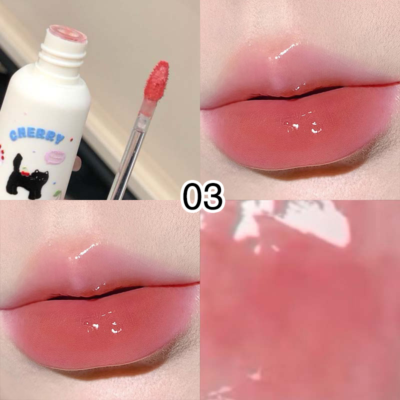 Meow Whisper Mirror Lip Gloss - Ενυδατικό μακράς διαρκείας Water-Glossy τέλειο για Άνοιξη/Καλοκαίρι