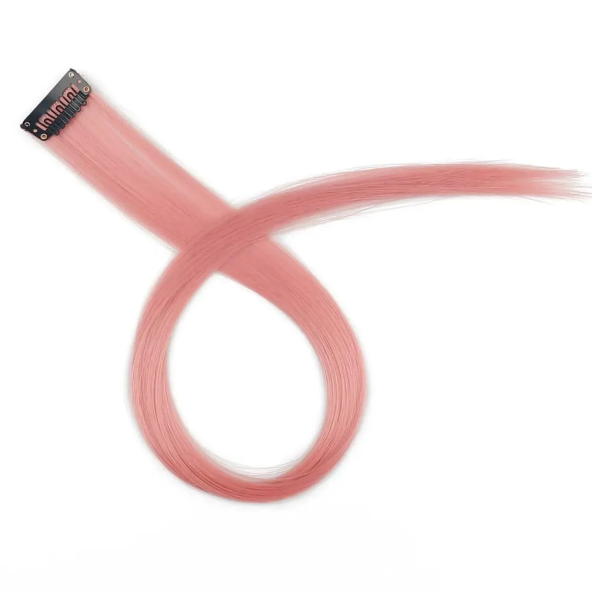45cm Straight Clip‑on Synthetic Hair Pieces One‑Piece Bright Color Hair Extension Clips DIY Cosplay Hair Accessories — image 11