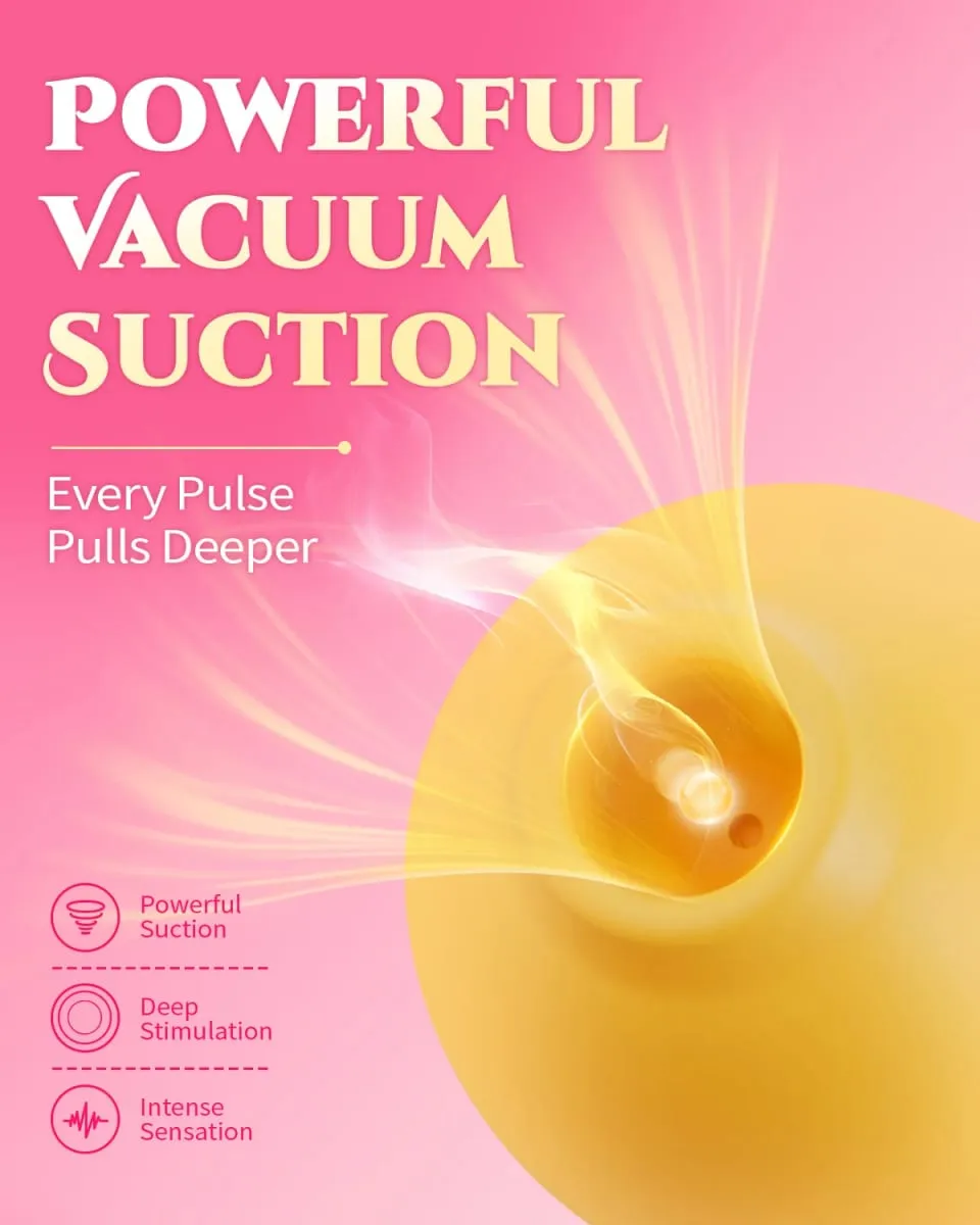 Penggetar Lemon Penggetar Pengisap Stimulator Klitoris dengan 10 Mode Mengisap Pengisap Klitoris Silikon Mainan Seks Pasangan Wanita 18 +