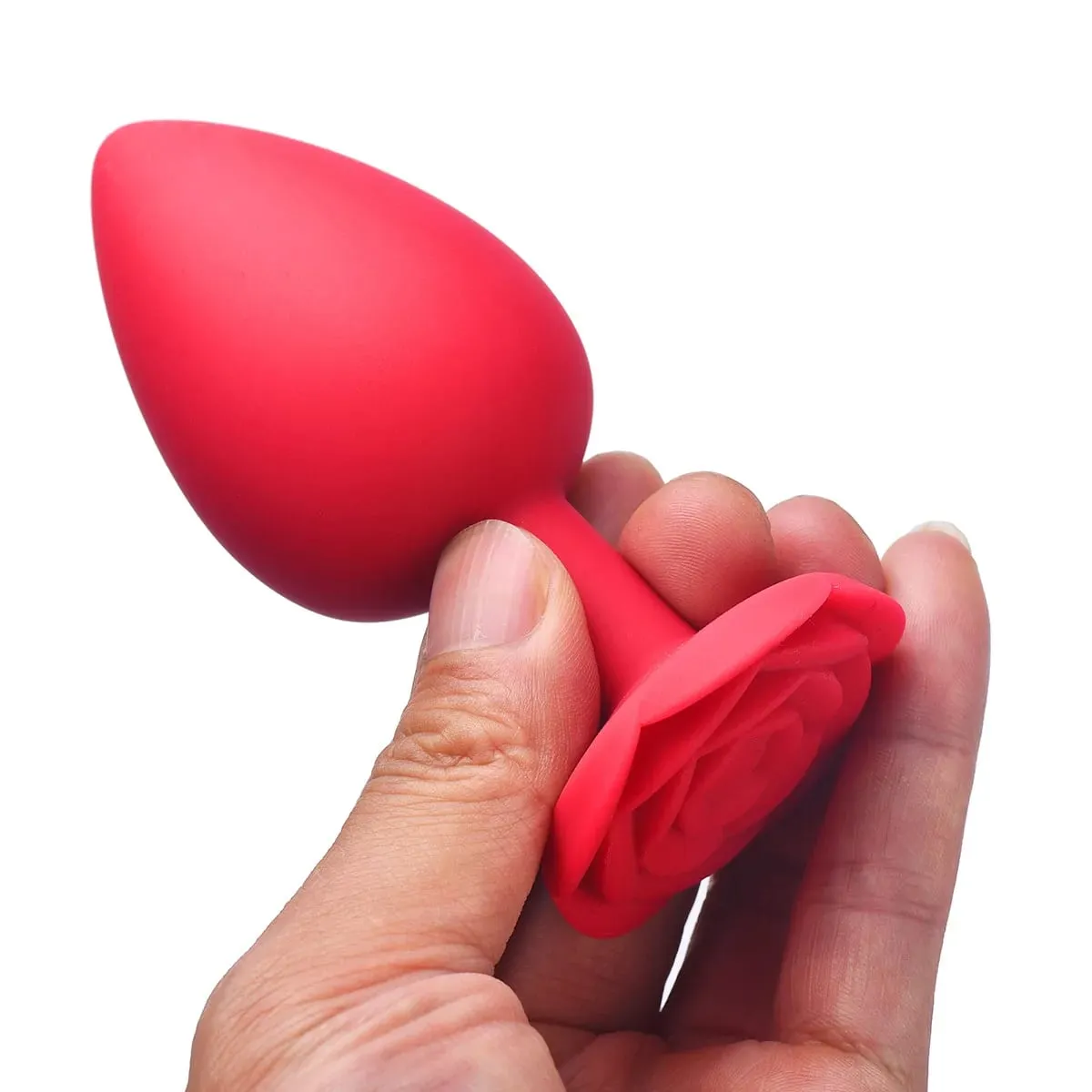 Rose Flower Silicone Anal Beads Butt Plug Set Small Medium Large Anal Plug Jewelry Anal Trainer Dildo Anus Sex Toy Men Women Gay — image 5