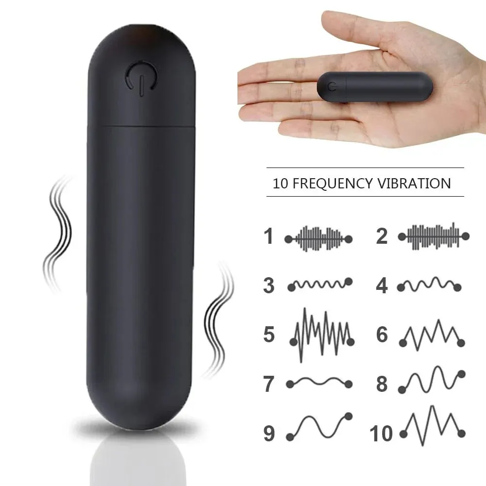 G Spot Bullet Vibrator Nipple Clitoral Stimulator 10 Φορητό μίνι κολπικό πρωκτικό μασάζ Παιχνίδια σεξ ενηλίκων για γυναίκες
