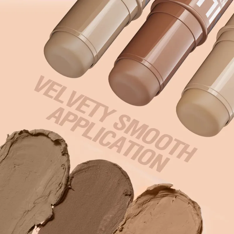 3barevný korektor s plným krytím na skvrny po akné na opravu tmavých kruhů s krémem na stínování kontur Paleta na obličej Korejský make-up