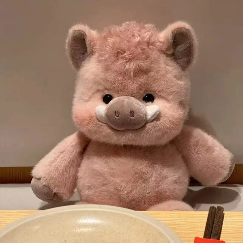 Creative Gift Soft Pig Stuffed Animal Plush Pillow Emotional Support Cute Plush Toy 17.7inch Plush Pillow — image 13