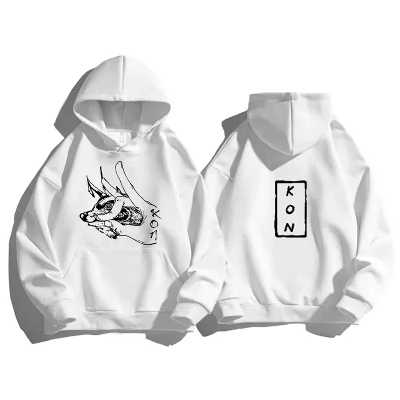 Hot Anime Chainsaw Man Hayakawa Aki Fox Devil Kon Graphic Printed Hooded Men Women 2D Hoodies Casual Sweatshirt Harajuku Streetw — image 13
