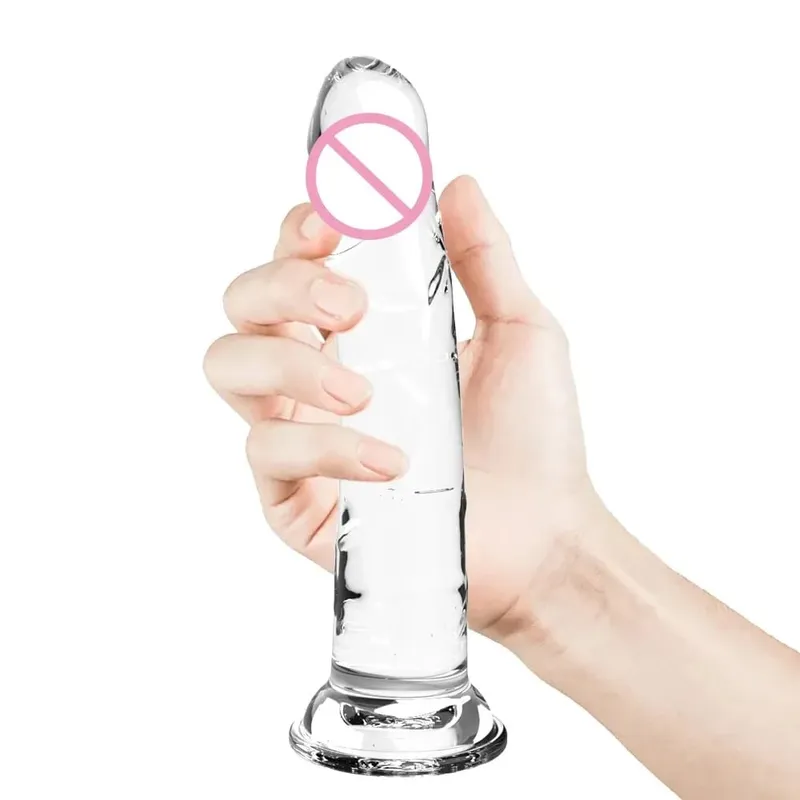 Realistic Small Silicone Jelly Dildo for Women with Suction Cup Strapon Compatible Anal Plug Adult Sex Toy for Women — image 2