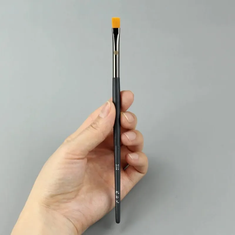 1ks štětce na rozmazání make-upu Ploché oční linky Make-up štětec Detail Precision Concealer Pudr na zvýraznění kontur kosmetické nástroje pro umělce — image 13