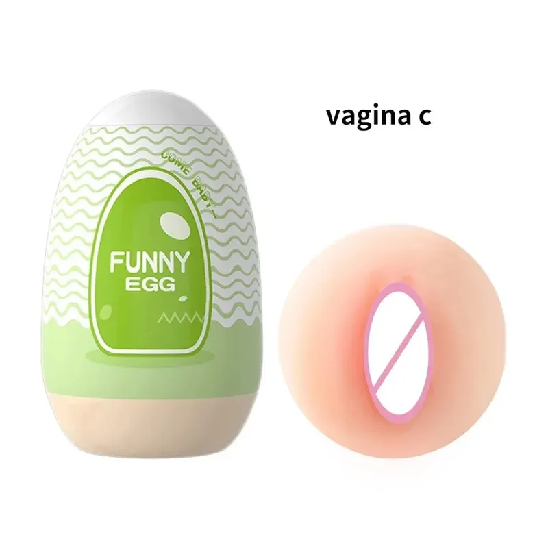 Mini portátil masturbação ovo copo realista vagina iniciante macio masturbação copo pênis massageador estimulador brinquedos sexuais para o homem — image 8