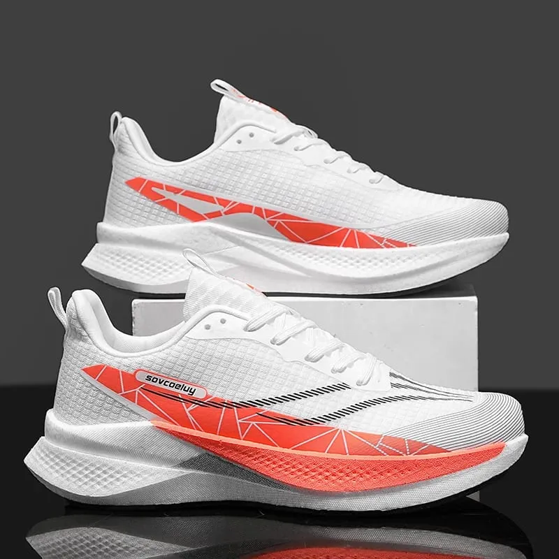 Men Carbon Plate Running Shoes Breathable Women Athletic Tennis Sneakers Cushion Sport Trainers Outdoor Marathon Jogging Shoes — image 3