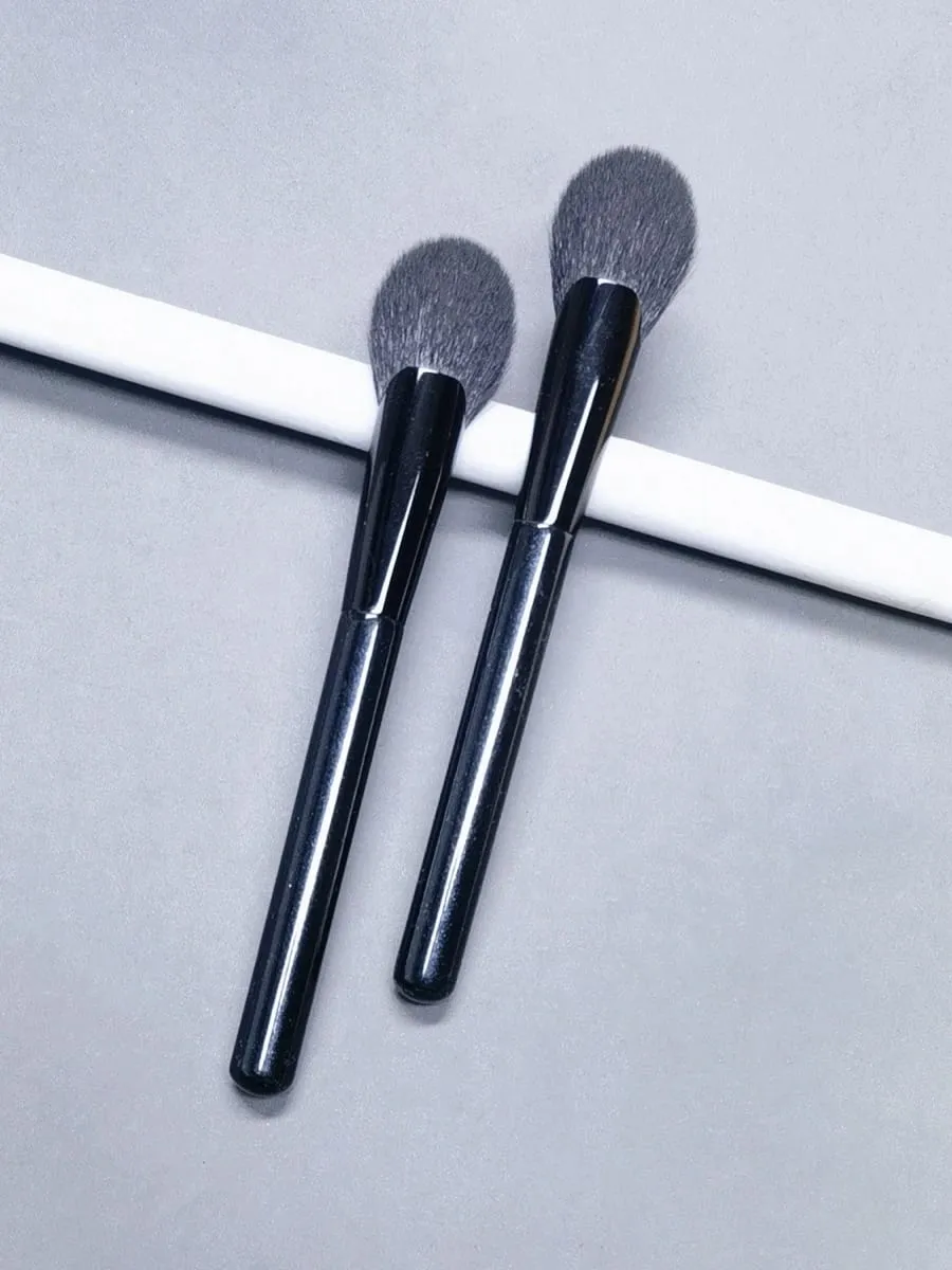 Vějířový štětec na make-up Zvýrazňovač obličeje Shadow Kozí chlupy Blush Pudr štětce na make-up Pro Základní kosmetické nástroje — image 4