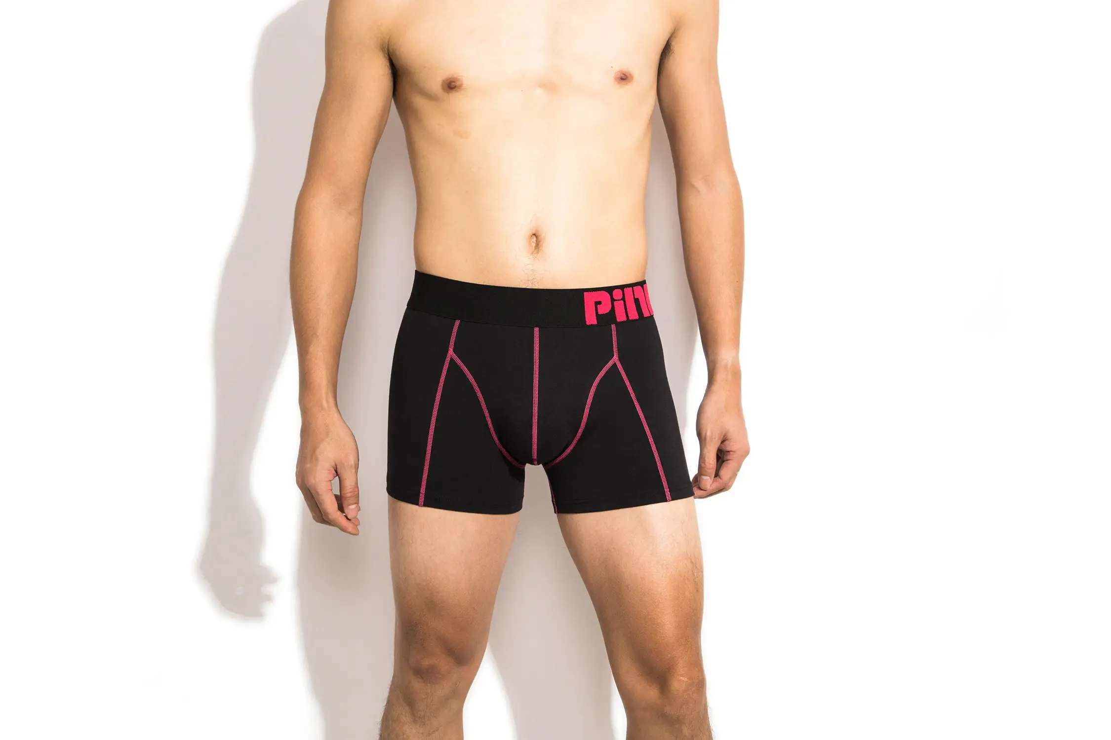 4-PACK Quần lót thời trang PINKHERO dành cho nam giới, Homme thoải mái và mềm mại kiểu dáng thời trang, Quần lót Boxer bằng vải cotton lạ mắt, Quần lót nam — image 4