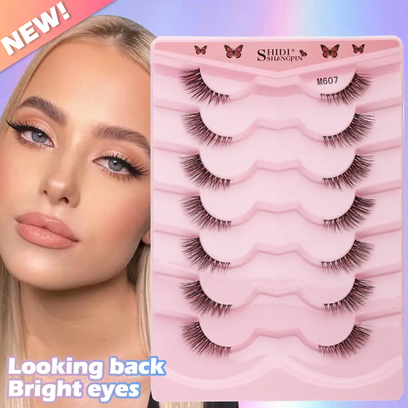 Half EyeLashes Natural Fluffy False Eyel