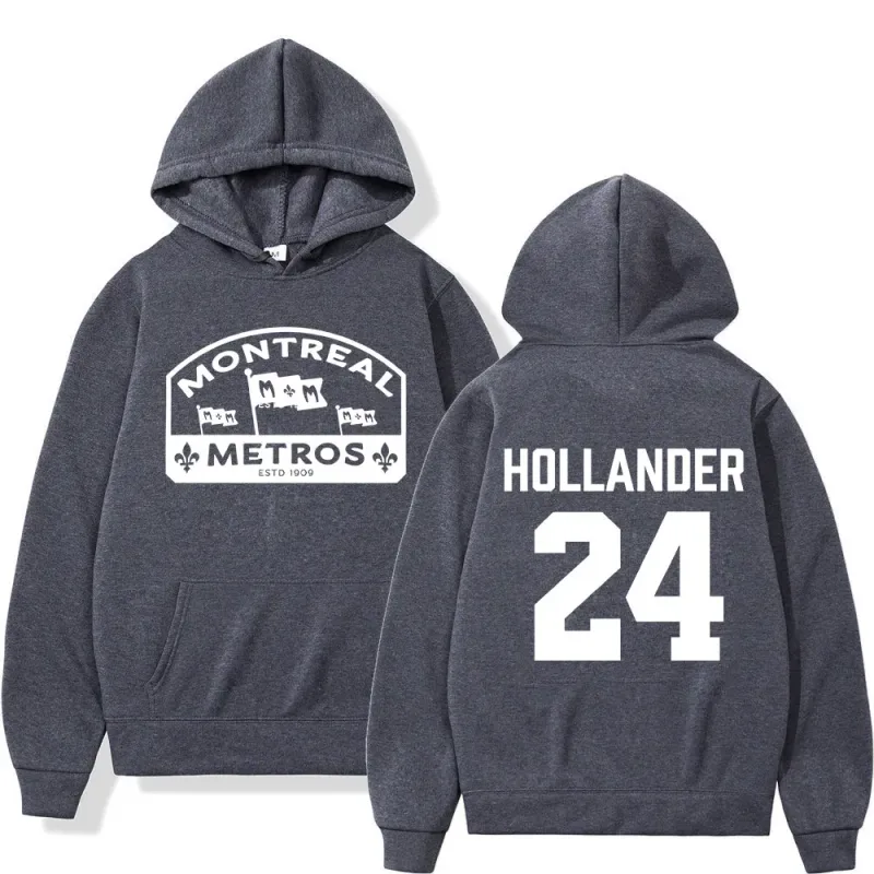 Heated Rivalry Shane Hollander 24 Montreal Metros Hoodies Men Women Clothing Hip Hop Fashion Sweatshirts Long Sleeves Pullovers — image 3