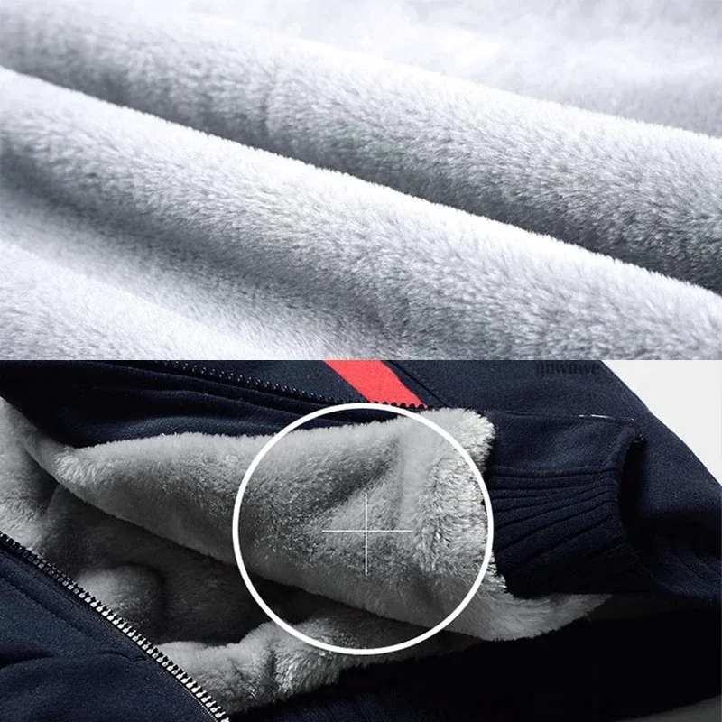 Customized winter Brand Hoodies For man Your Image Logo Heavyweight Zip-up your photo Travel Zipper Design Your Warm Jacket — image 14