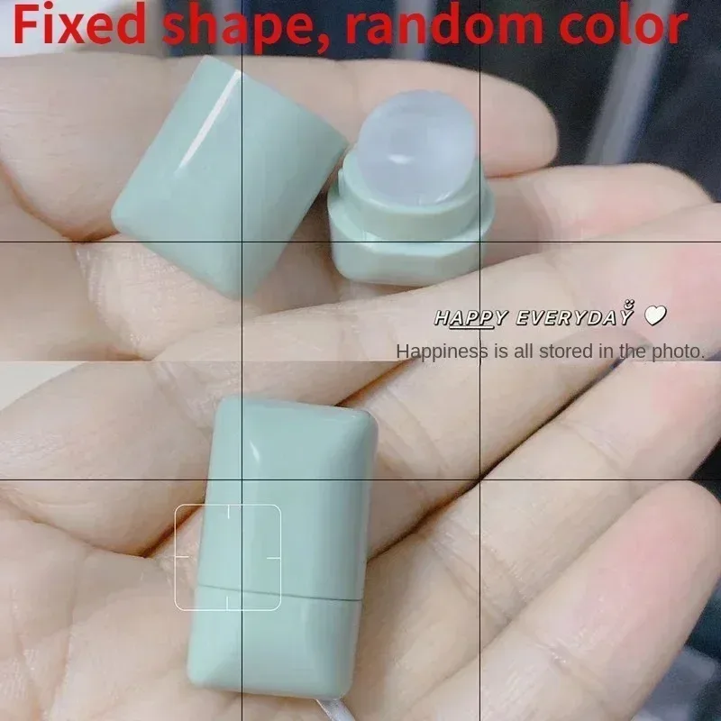 Mini pinceau à lèvres en Silicone, pinceaux anti-cernes coudés de dessin animé, baume à lèvres, brillant à lèvres, pinceaux de maquillage, vente en gros
