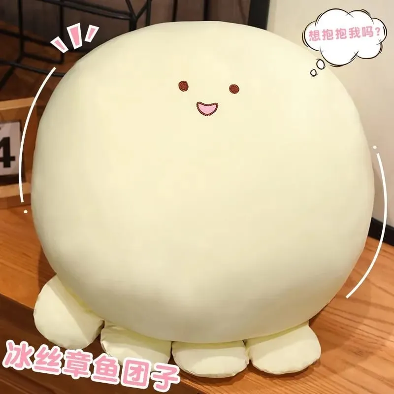Octopus Cooling Plush Pillow Ice Silk Decompression Healing Stuffed Doll Sleeping Pillow For Women Chinese Valentines Day Gift — image 3