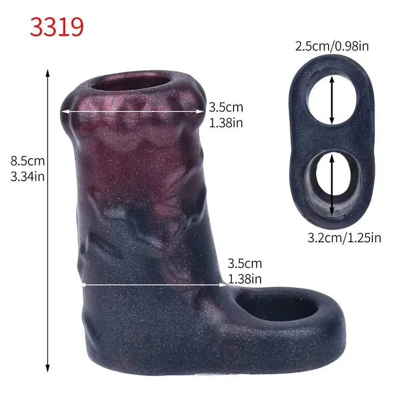 Big Knot Hollow Dildo Pants Adult Men Strap-On Penis Sleeve насадка на член Underwear For Couples Sex Pleasure Erotic Goods