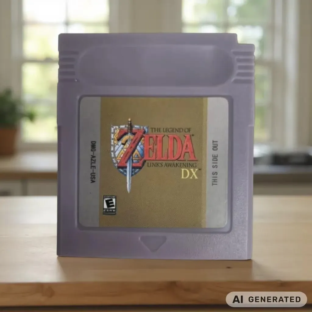 GBC Retro English Game Cartridges Legend of Zelda Awakening DX,Oracle of Seasons,Oracle of Ages,Dangan GB,Swordbird Song — image 5