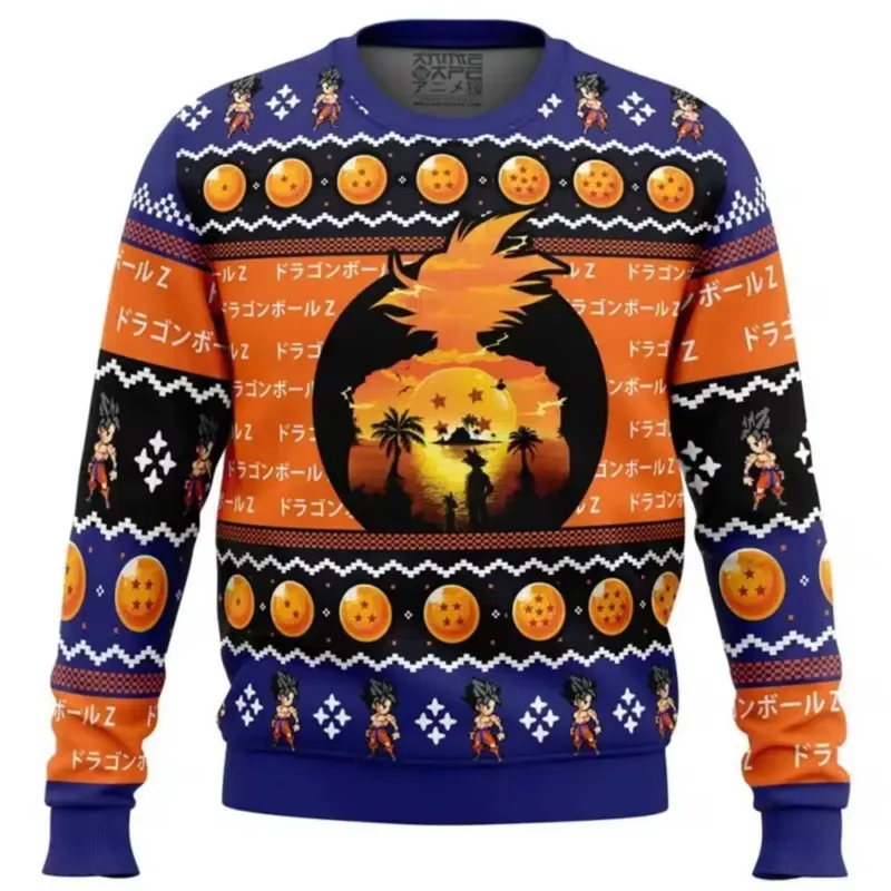 Dragon Ball Pullover Hoodies Japanese Anime Sweatshirt Men/Women Oversize Autumn Winter Unisex Cosplay O-neck Hoodie — image 5